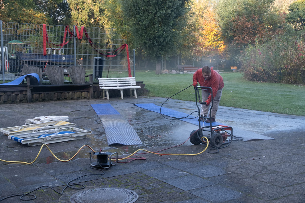 Naturbad Sauensiek Herbstaktion