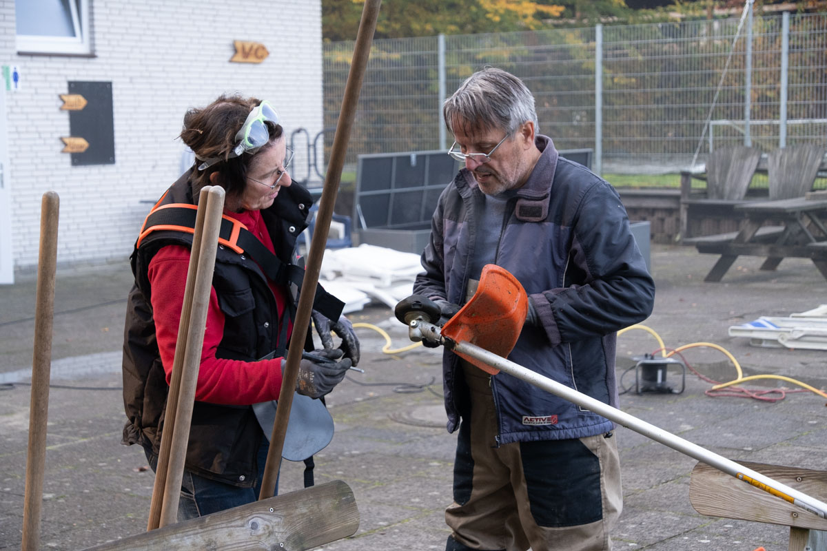 Naturbad Sauensiek Herbstaktion