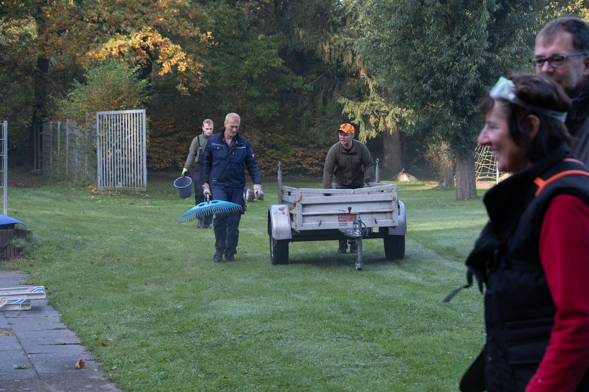 Naturbad Sauensiek Herbstaktion