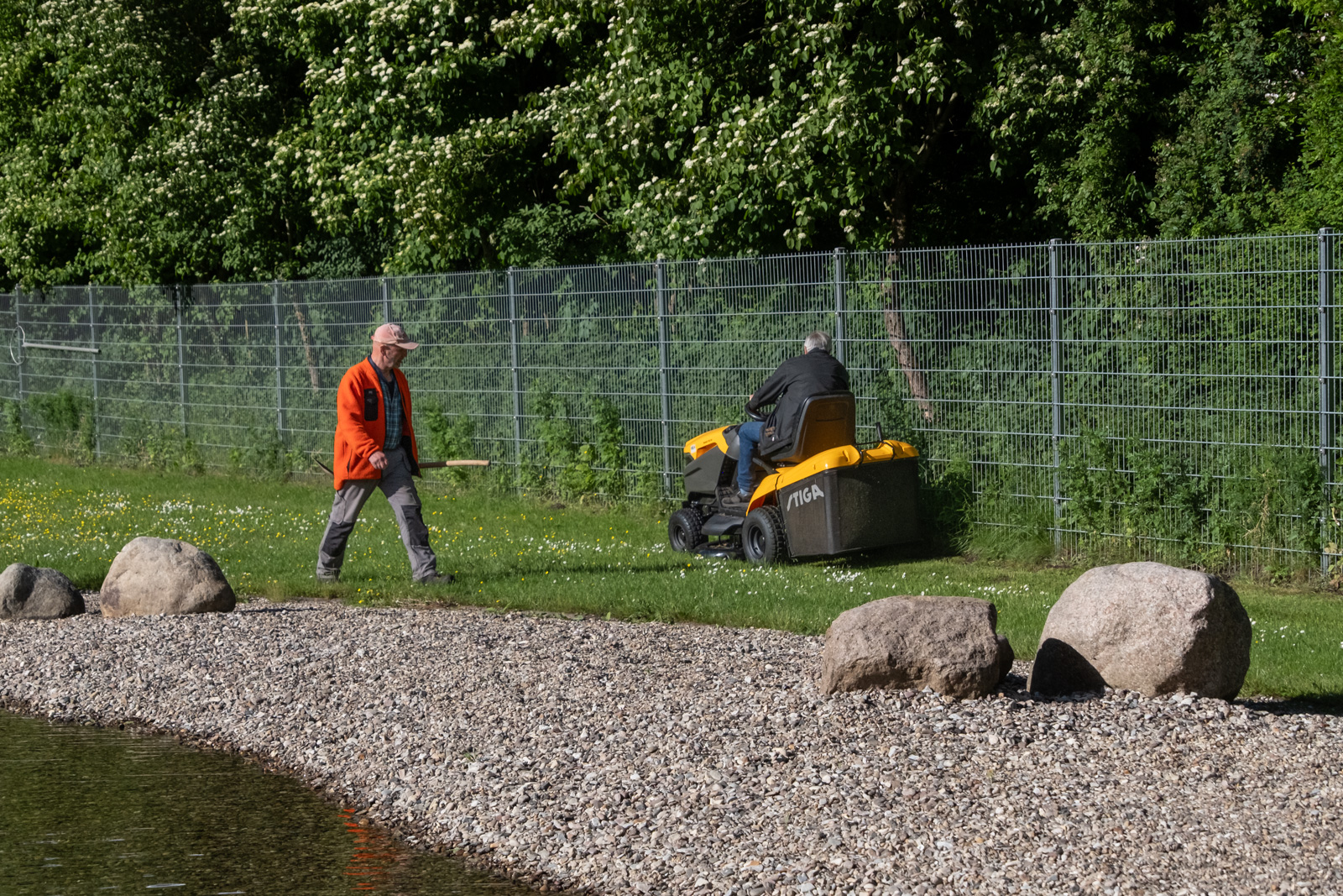 Naturbad Sauensiek Rasenmaeher