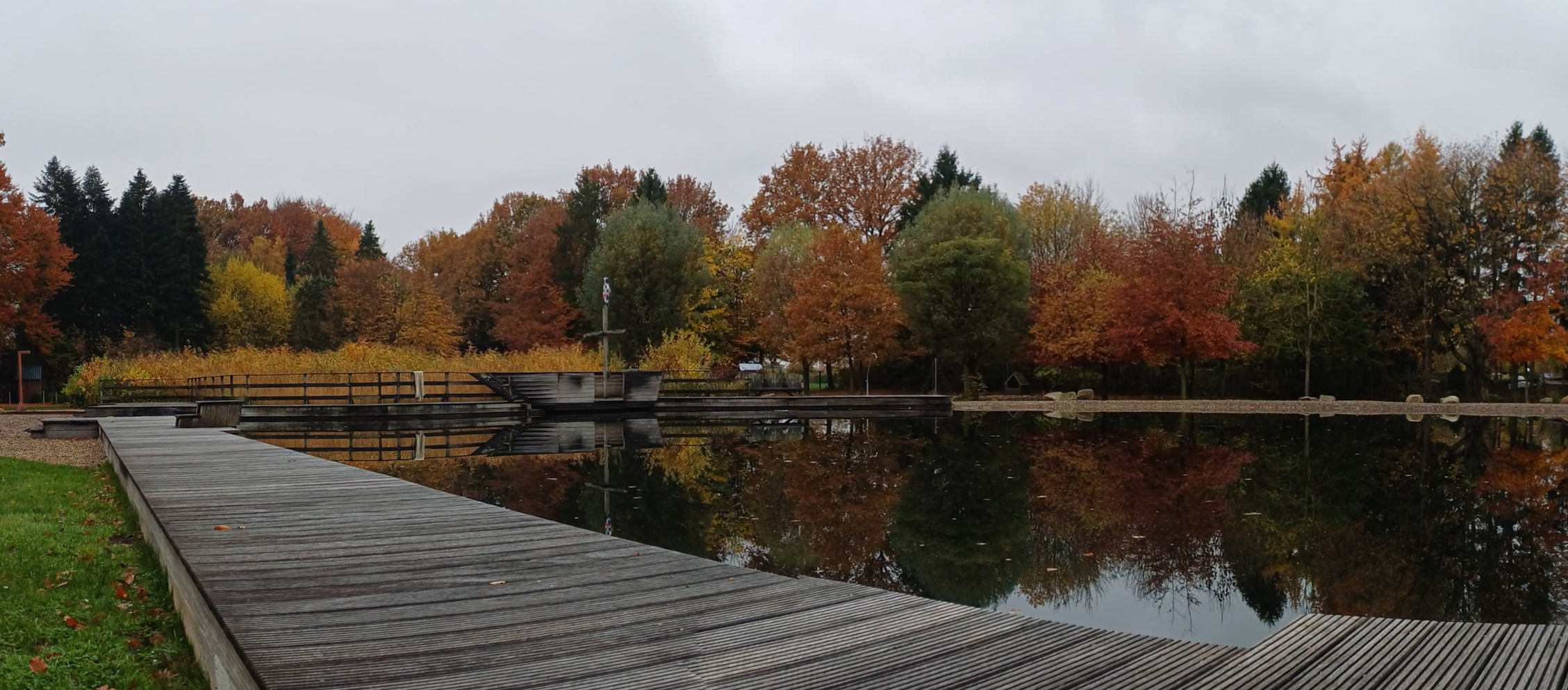 Naturbad Sauensiek Herbst