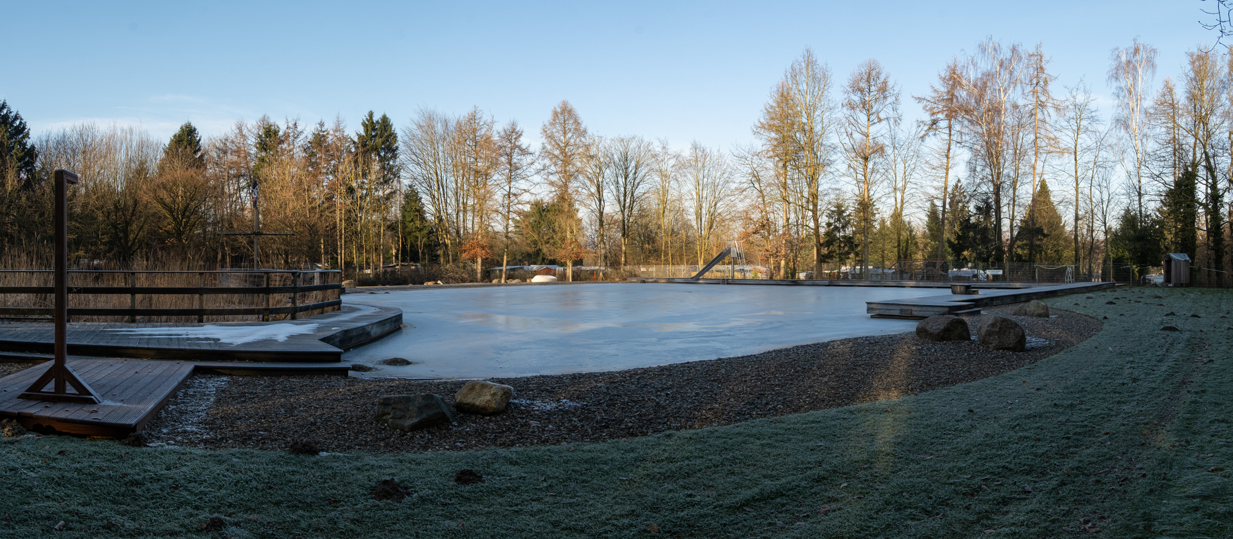 Naturbad Sauensiek Winter