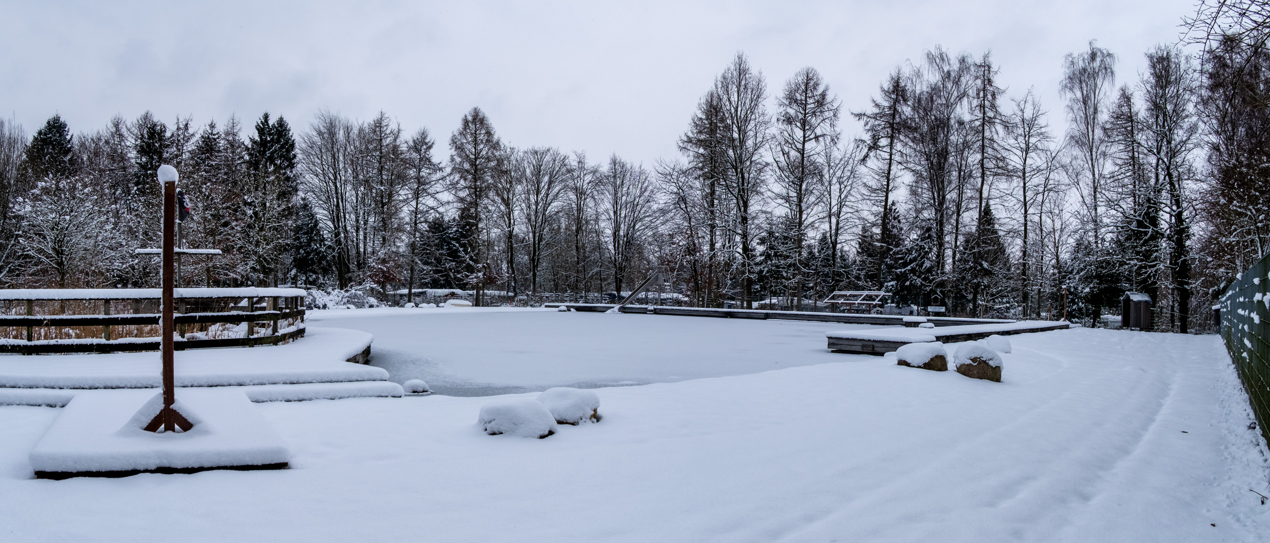 Naturbad Sauensiek Winter