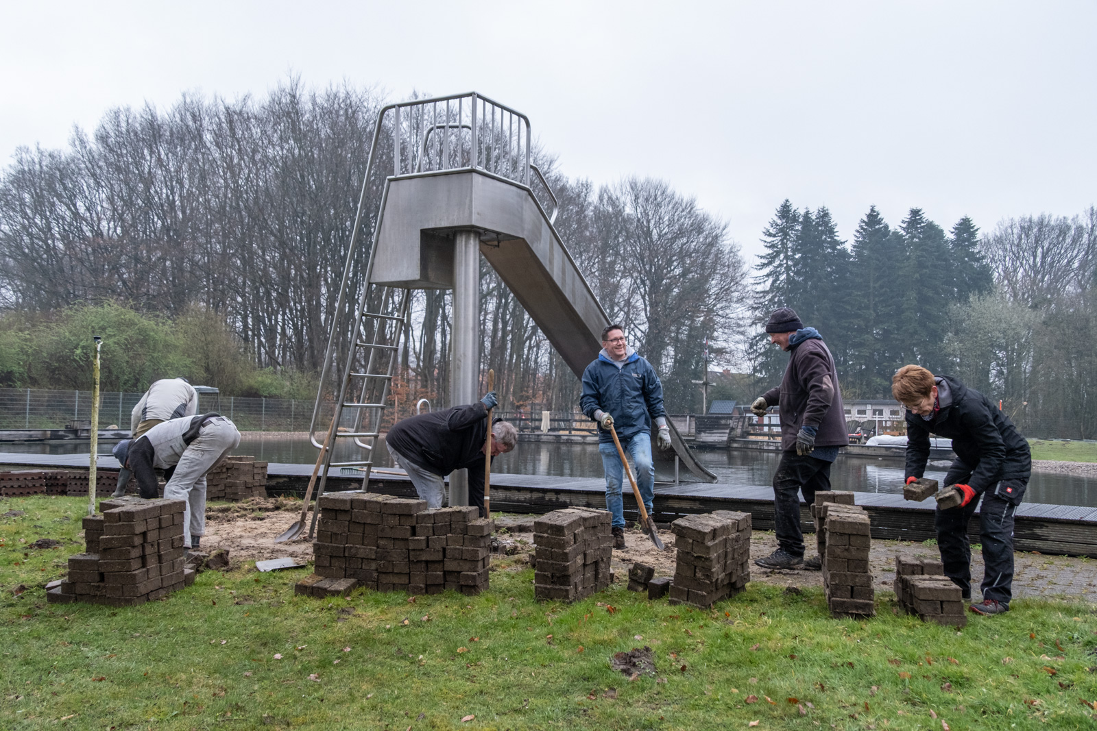 Naturbad Sauensiek Frühjahrsarbeiten 2026