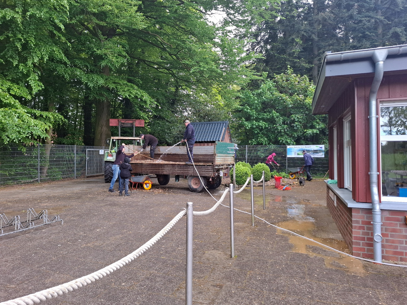 Und auch hier nochmal sauber machen.
