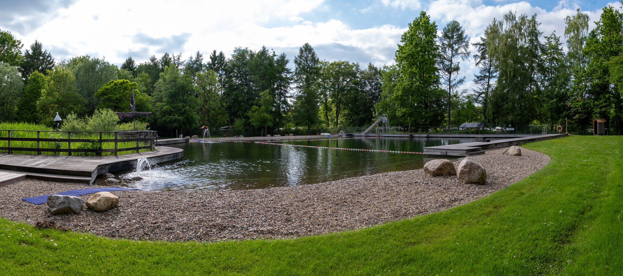 Naturbad Sauensiek Panorama